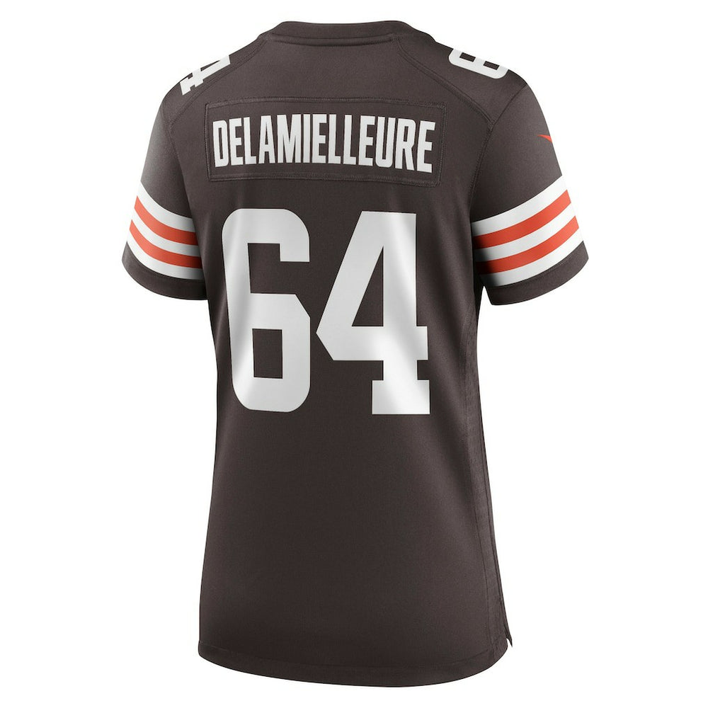 Joe DeLamielleure  Women's Game Retired Player Jersey - Cleveland Browns Jerseys