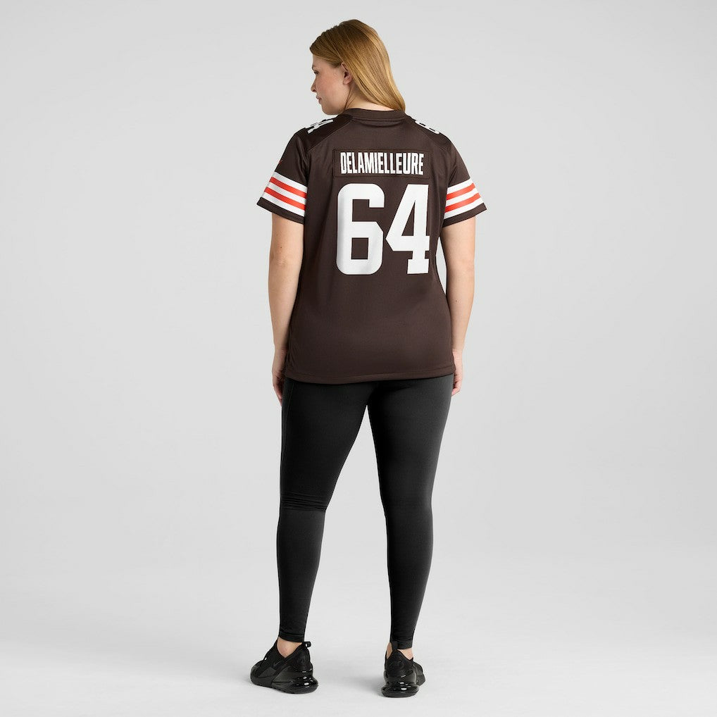 Joe DeLamielleure  Women's Game Retired Player Jersey - Cleveland Browns Jerseys