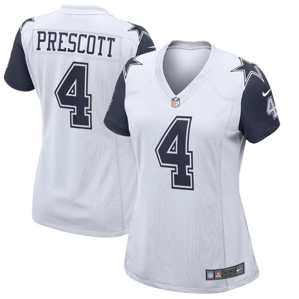 Dak Prescott  Women's Alternate Game Jersey - Dallas Cowboys Jerseys