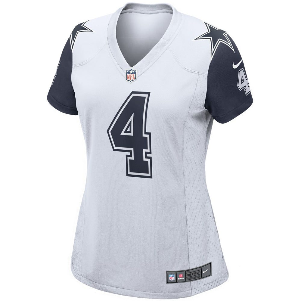 Dak Prescott  Women's Alternate Game Jersey - Dallas Cowboys Jerseys
