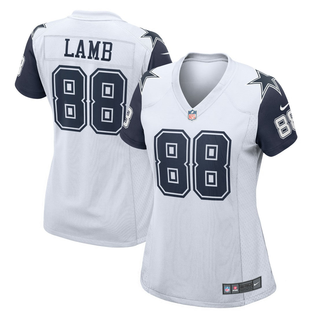 CeeDee Lamb  Women's 2nd Alternate Game Jersey - Dallas Cowboys Jerseys