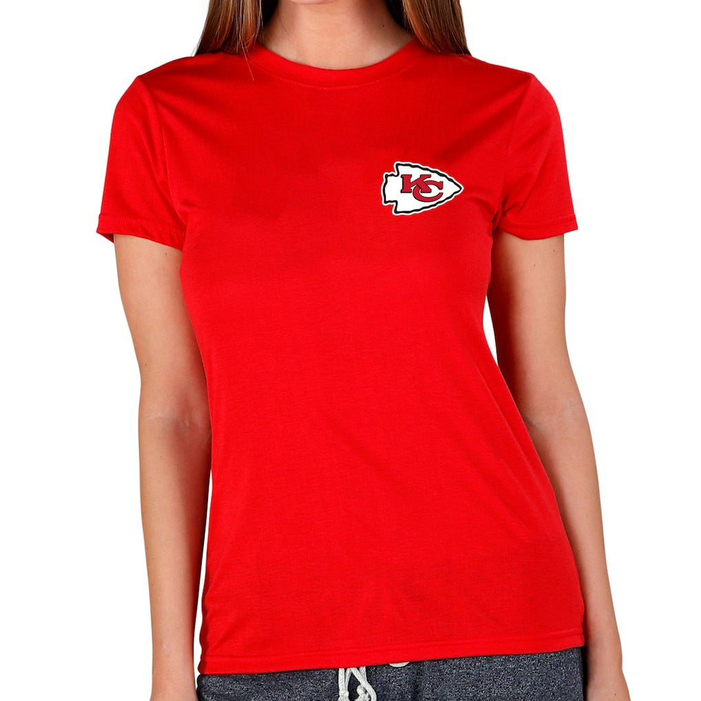 Concepts Sport Women's Marathon Knit Lounge Top - Kansas City Chiefs Tops