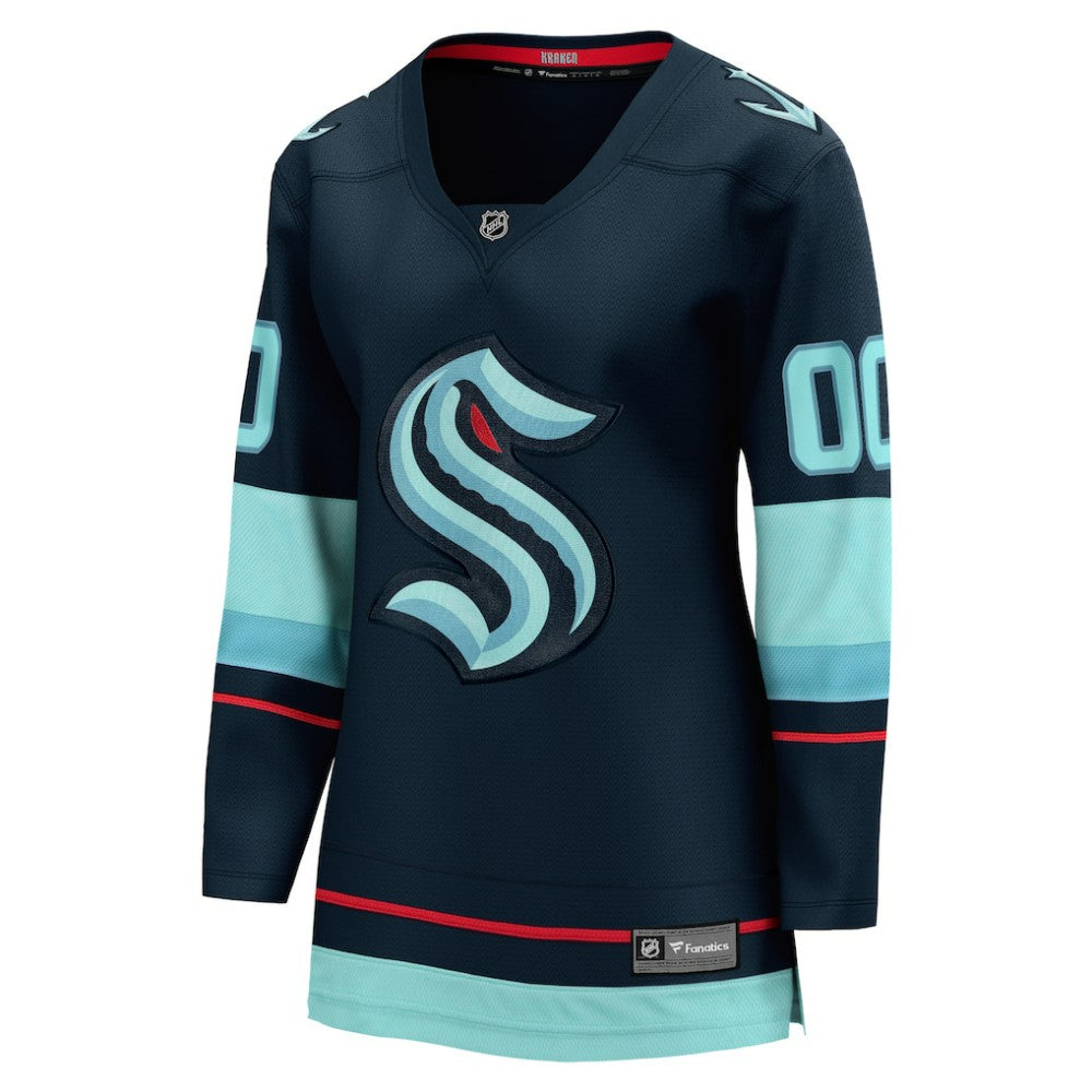 NHL Seattle Kraken Fanatics Women's Home Breakaway Custom Jersey