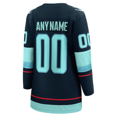 NHL Seattle Kraken Fanatics Women's Home Breakaway Custom Jersey