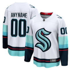 NHL Seattle Kraken Fanatics Away Breakaway Custom Jersey