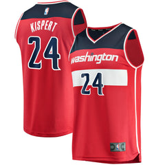 Fanatics Corey Kispert Washington Wizards Youth Fast Break Replica Jersey Red