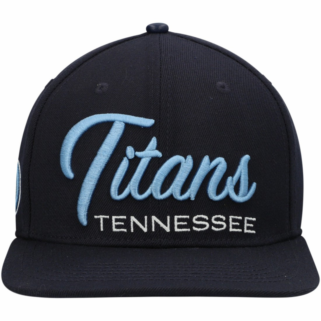 Pro Standard Script Wordmark Snapback Hat - Tennessee Titans Hats