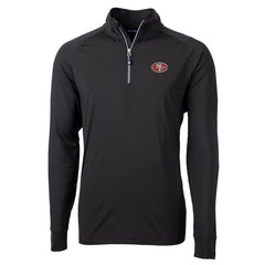 Cutter & Buck Adapt Eco Knit Quarter-Zip Pullover Jacket - San Francisco 49ers Pullover