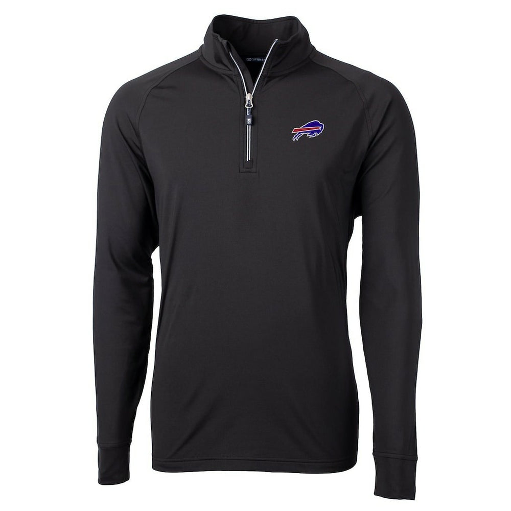 Cutter & Buck Adapt Eco Knit Quarter-Zip Pullover Jacket - Buffalo Bills Pullover