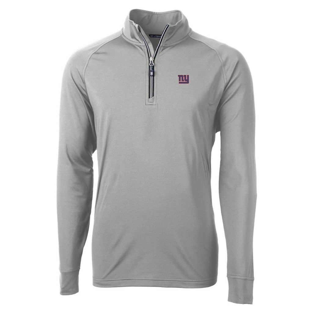 Cutter & Buck Adapt Eco Knit Quarter-Zip Pullover Jacket - New York Giants Pullover