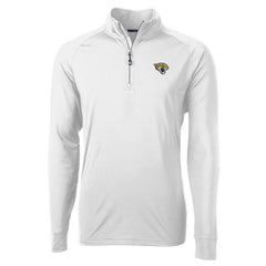 Cutter & Buck Adapt Eco Knit Quarter-Zip Pullover Jacket - Jacksonville Jaguars Pullover