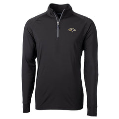 Cutter & Buck Adapt Eco Knit Quarter-Zip Pullover Jacket - Baltimore Ravens Pullover