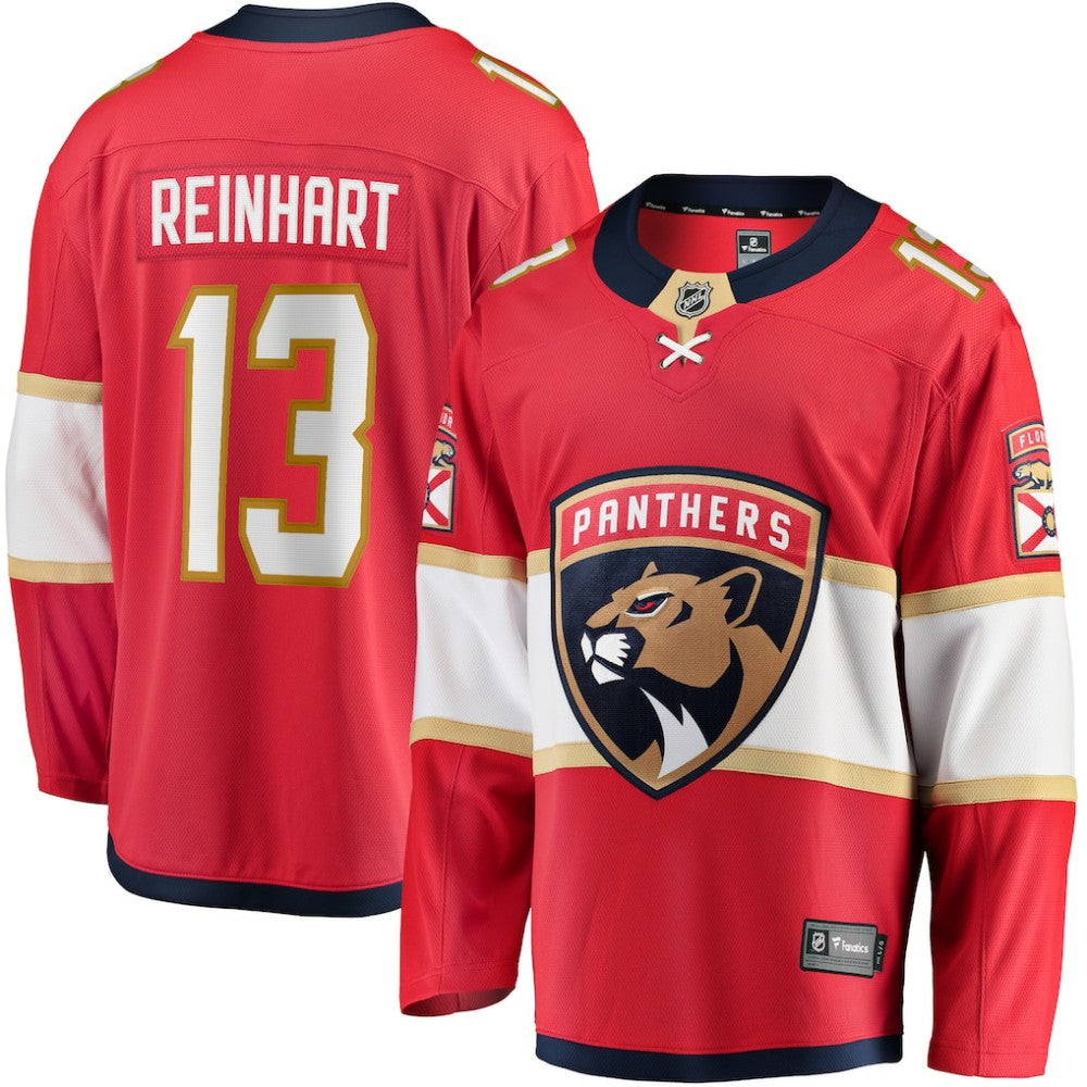 NHL Sam Reinhart Florida Panthers Fanatics Breakaway Player Jersey