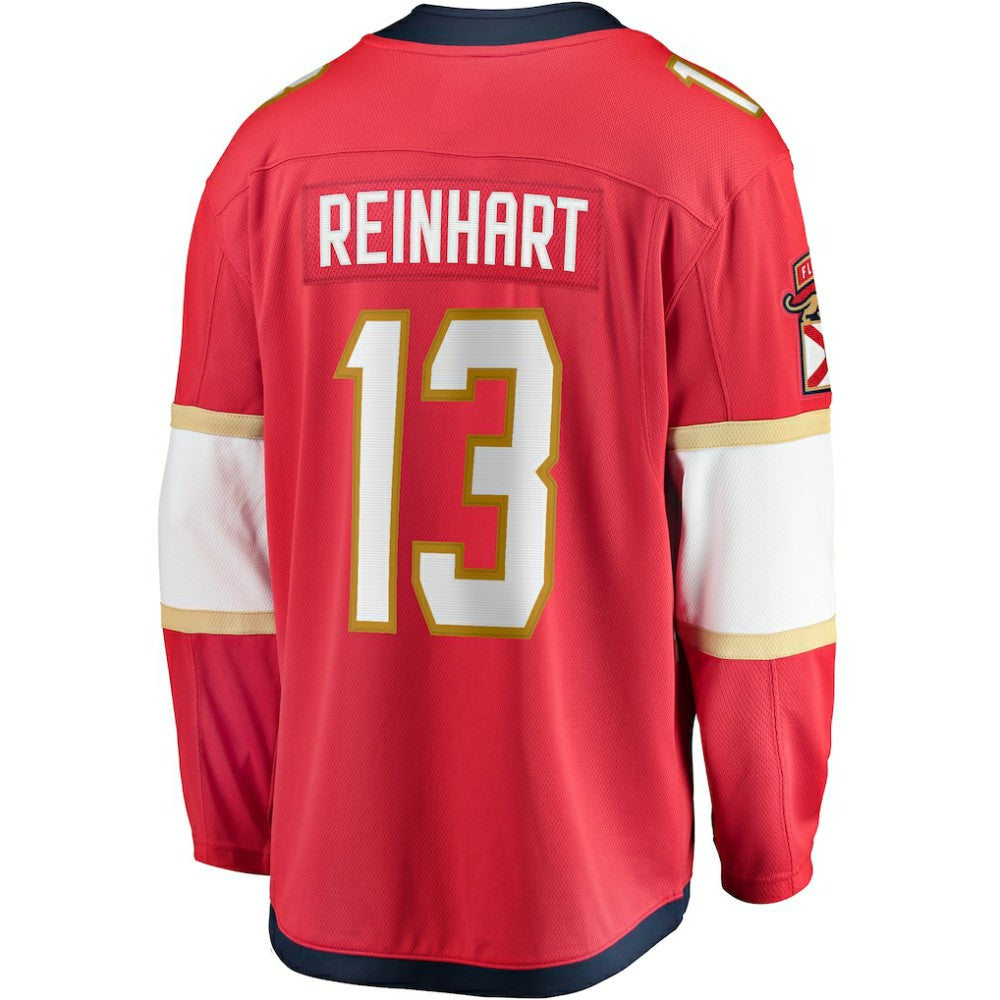 NHL Sam Reinhart Florida Panthers Fanatics Breakaway Player Jersey
