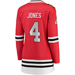 NHL Seth Jones Chicago Blackhawks Fanatics Women's Home Breakaway Player Jersey