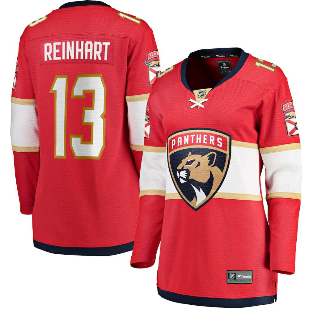 NHL Sam Reinhart Florida Panthers Fanatics Women's Breakaway Player Jersey