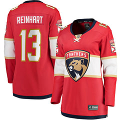 NHL Sam Reinhart Florida Panthers Fanatics Women's Breakaway Player Jersey
