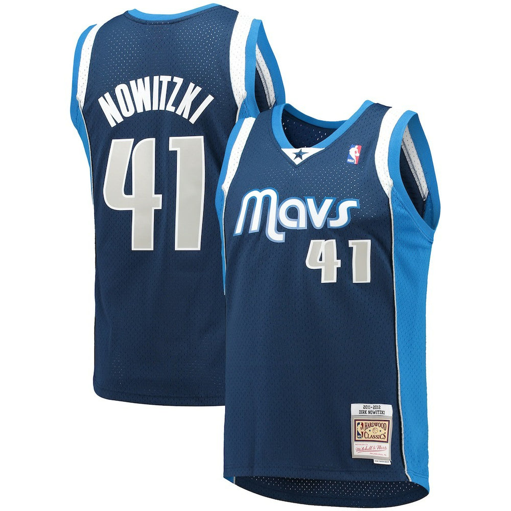 Mitchell & Ness Dirk Nowitzki Dallas Mavericks 2011/12 Hardwood Classics Swingman Jersey sale