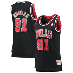 Mitchell & Ness Dennis Rodman Chicago Bulls Women's Hardwood Classics Swingman Jersey sale