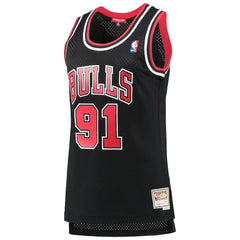 Mitchell & Ness Dennis Rodman Chicago Bulls Women's Hardwood Classics Swingman Jersey sale