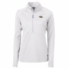 Cutter & Buck Women's Adapt Eco Knit Half-Zip Pullover Jacket - Baltimore Ravens Pullover