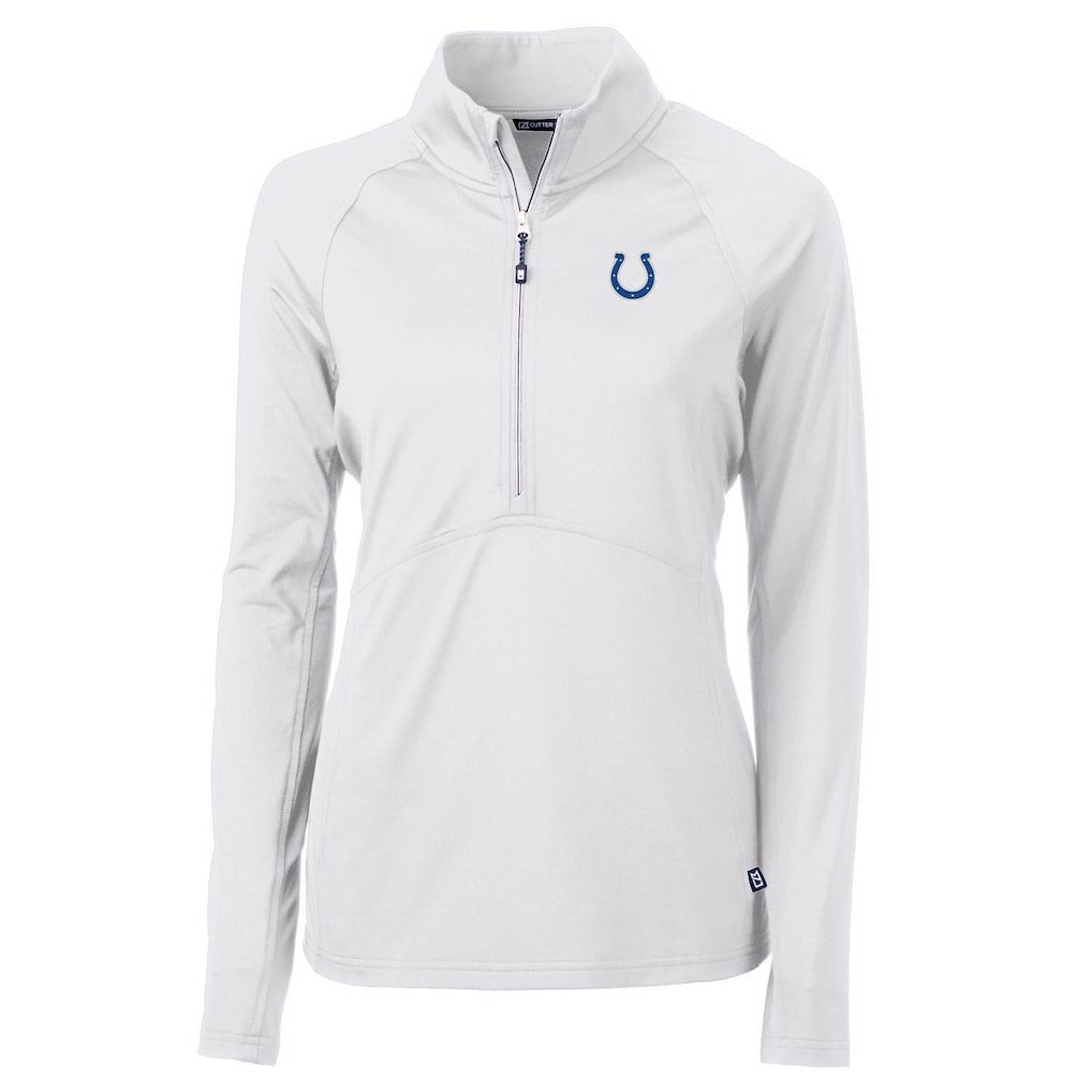 Cutter & Buck Women's Adapt Eco Knit Half-Zip Pullover Jacket - Indianapolis Colts Pullover