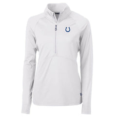 Cutter & Buck Women's Adapt Eco Knit Half-Zip Pullover Jacket - Indianapolis Colts Pullover