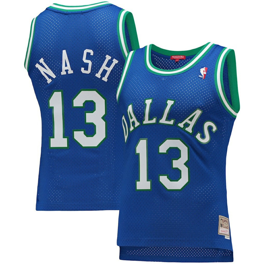 Mitchell & Ness Steve Nash Dallas Mavericks Women's 1998/99 Hardwood Classics Swingman Jersey sale
