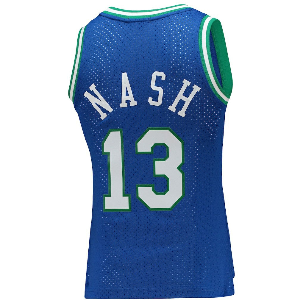 Mitchell & Ness Steve Nash Dallas Mavericks Women's 1998/99 Hardwood Classics Swingman Jersey sale