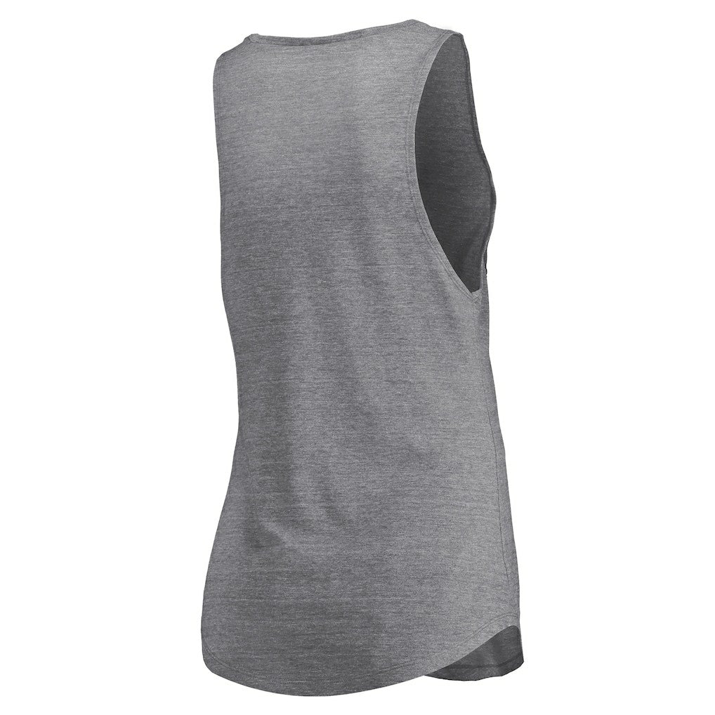 Fanatics Chicago Bulls Women's Quality Time Open Scoop Neck Tri-Blend Tank Top sale