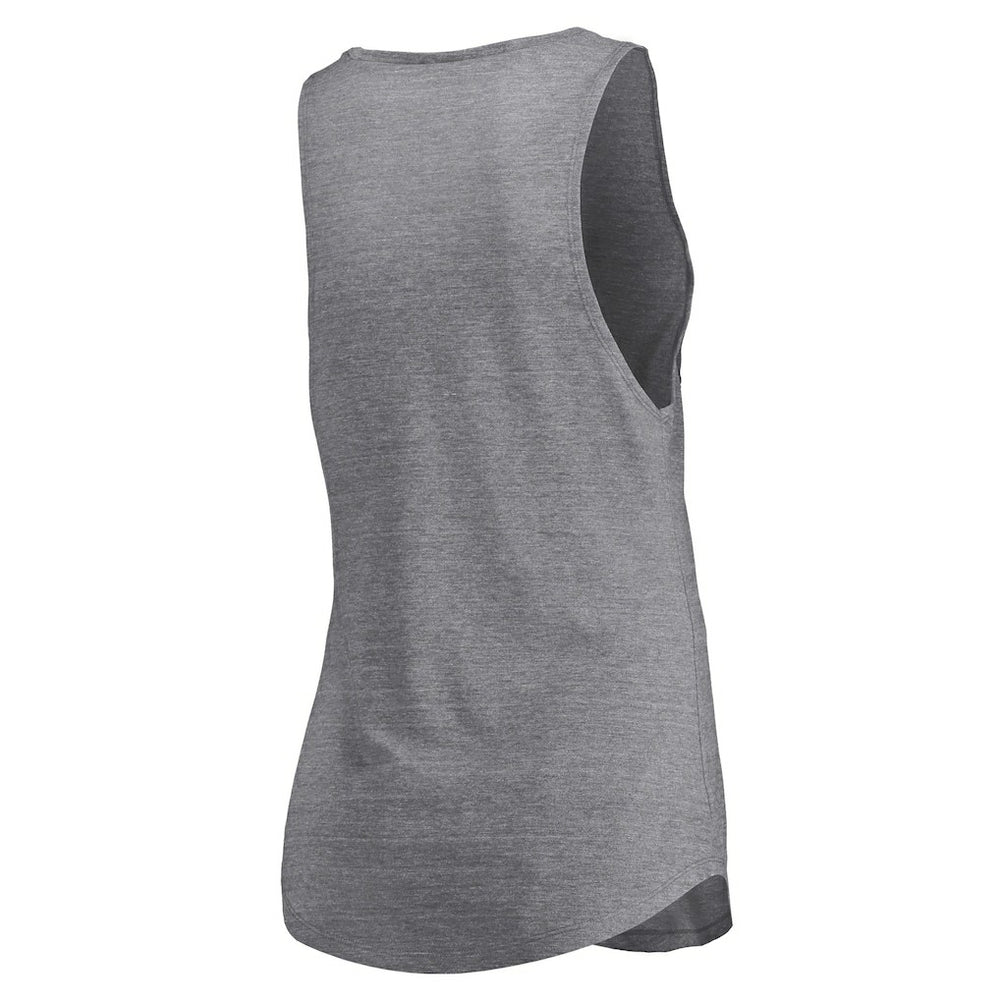 Fanatics Dallas Mavericks Women's Quality Time Open Scoop Neck Tri-Blend Tank Top sale