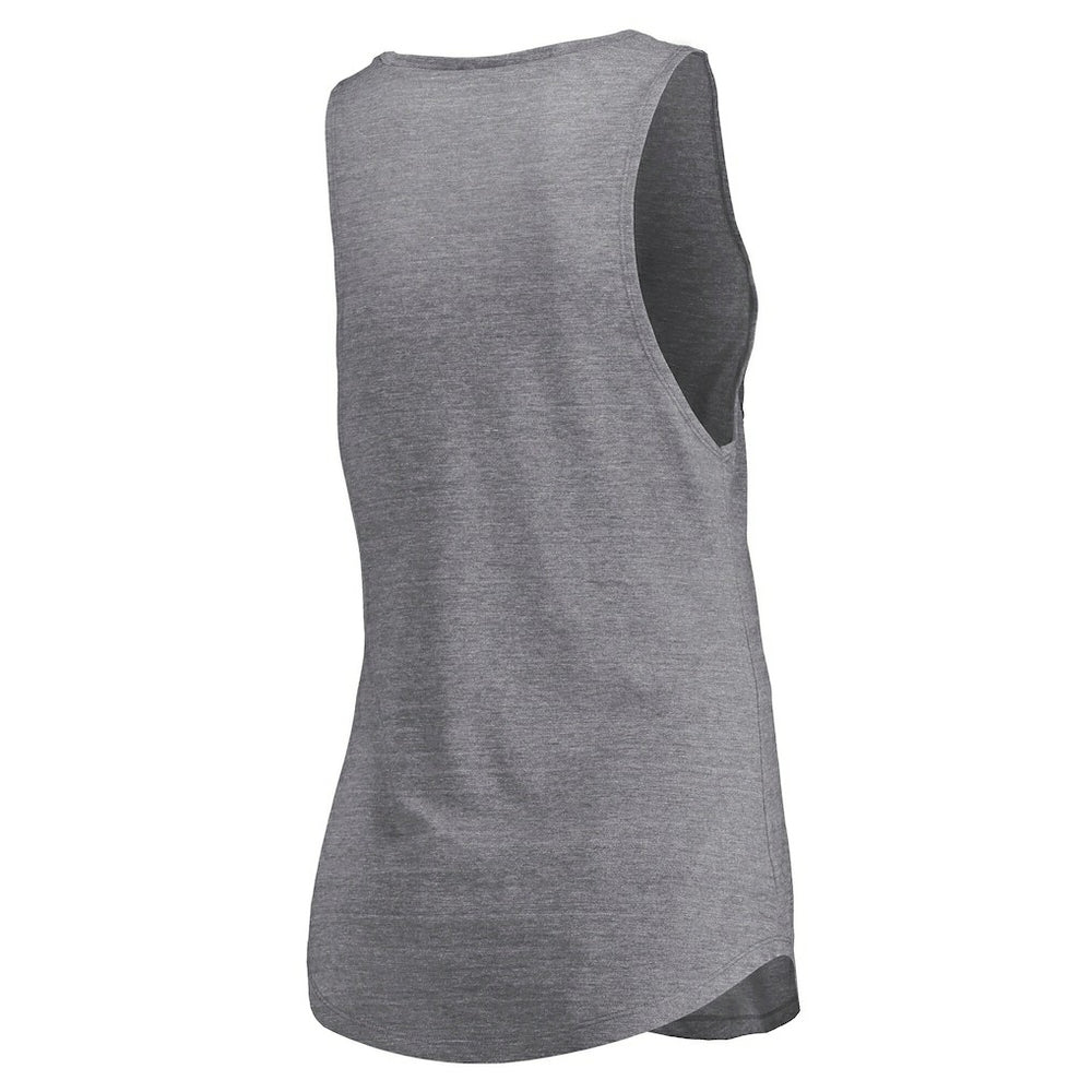 Fanatics Brooklyn Nets Women's Quality Time Open Scoop Neck Tri-Blend Tank Top