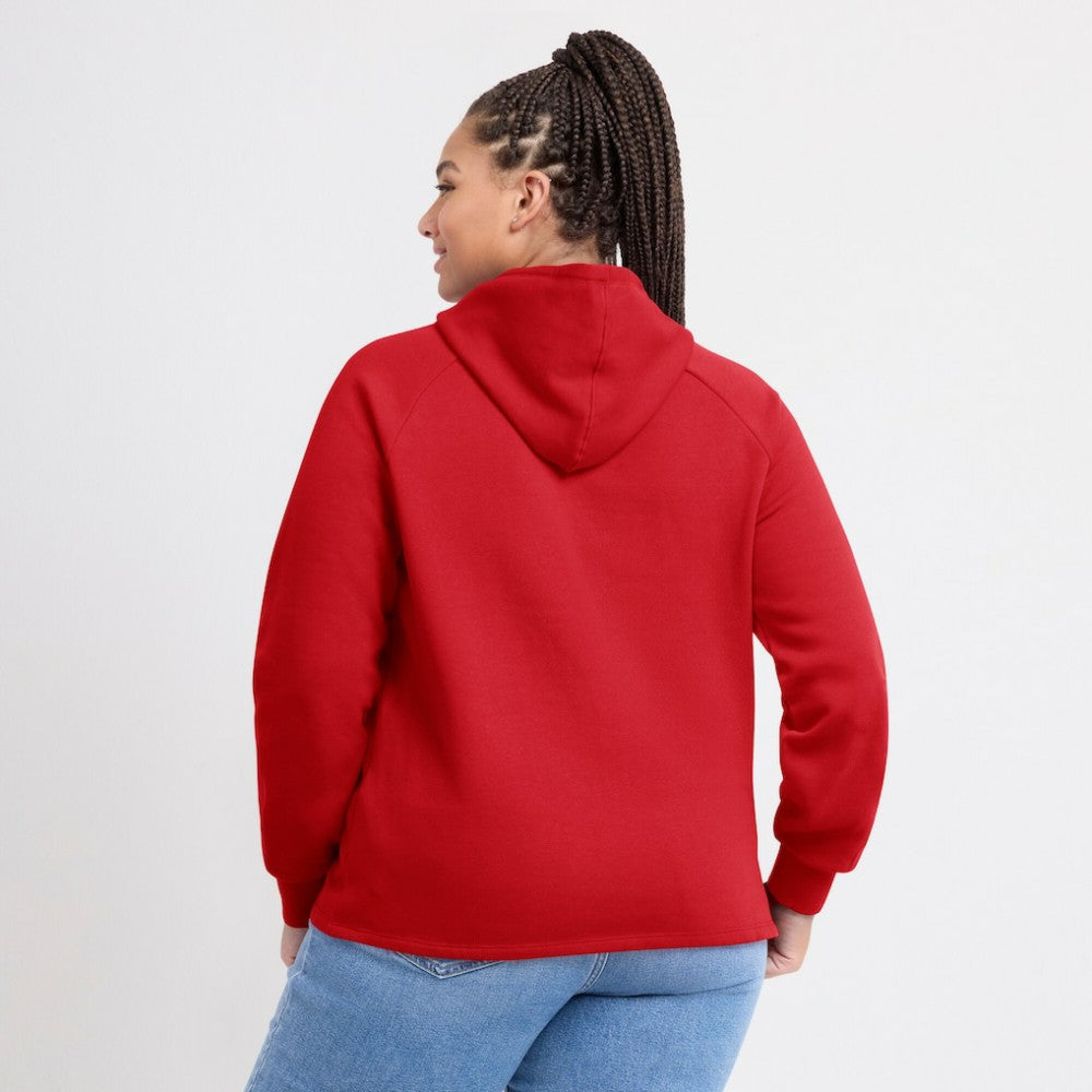 Red St. Louis Cardinals Fanatics Women's Perfect Play Raglan Pullover Hoodie