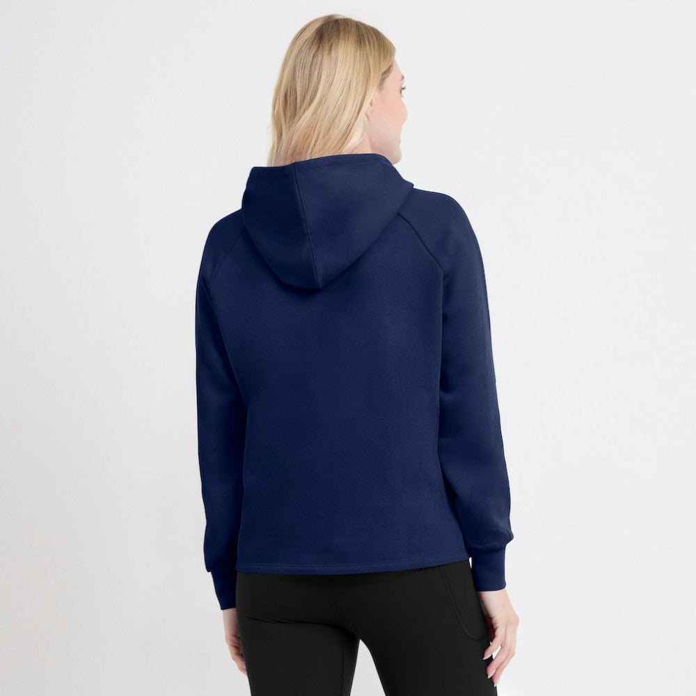 Navy Minnesota Twins Fanatics Women's Perfect Play Raglan Pullover Hoodie