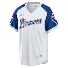White Hank Aaron Atlanta Braves Nike Home Cooperstown Collection Player Jersey