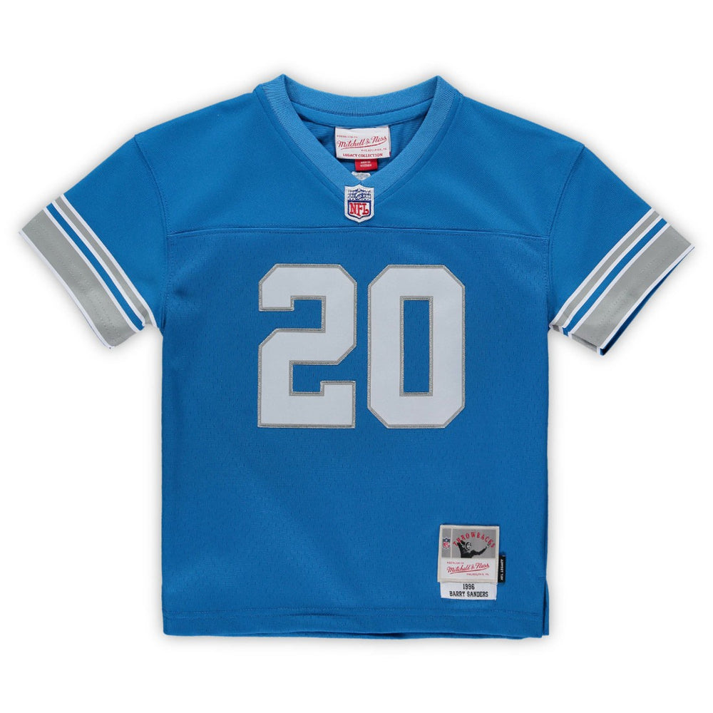 Barry Sanders  Male Preschool 1996 Retired Legacy Jersey - Detroit Lions Jerseys