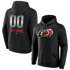 NHL Carolina Hurricanes Personalized Midnight Mascot Logo Pullover Hoodie