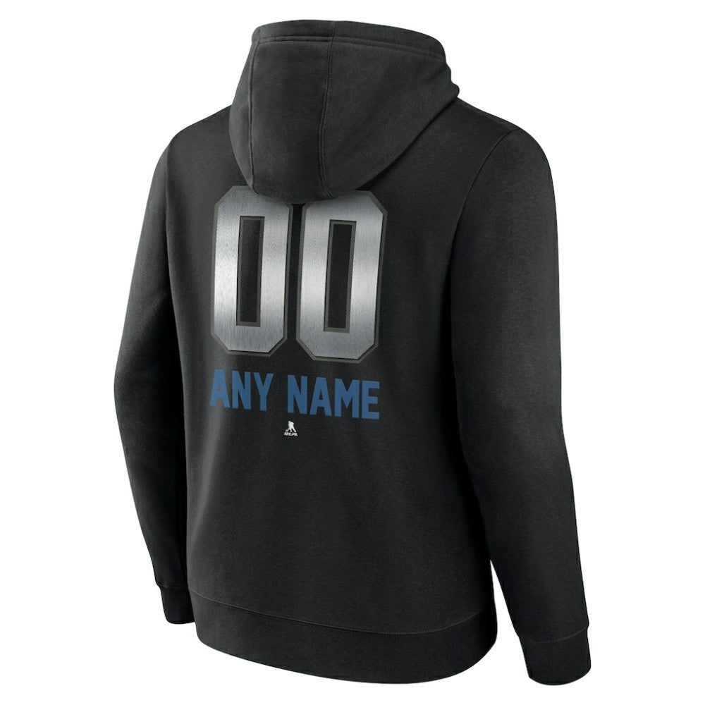 NHL Colorado Avalanche Personalized Midnight Mascot Logo Pullover Hoodie