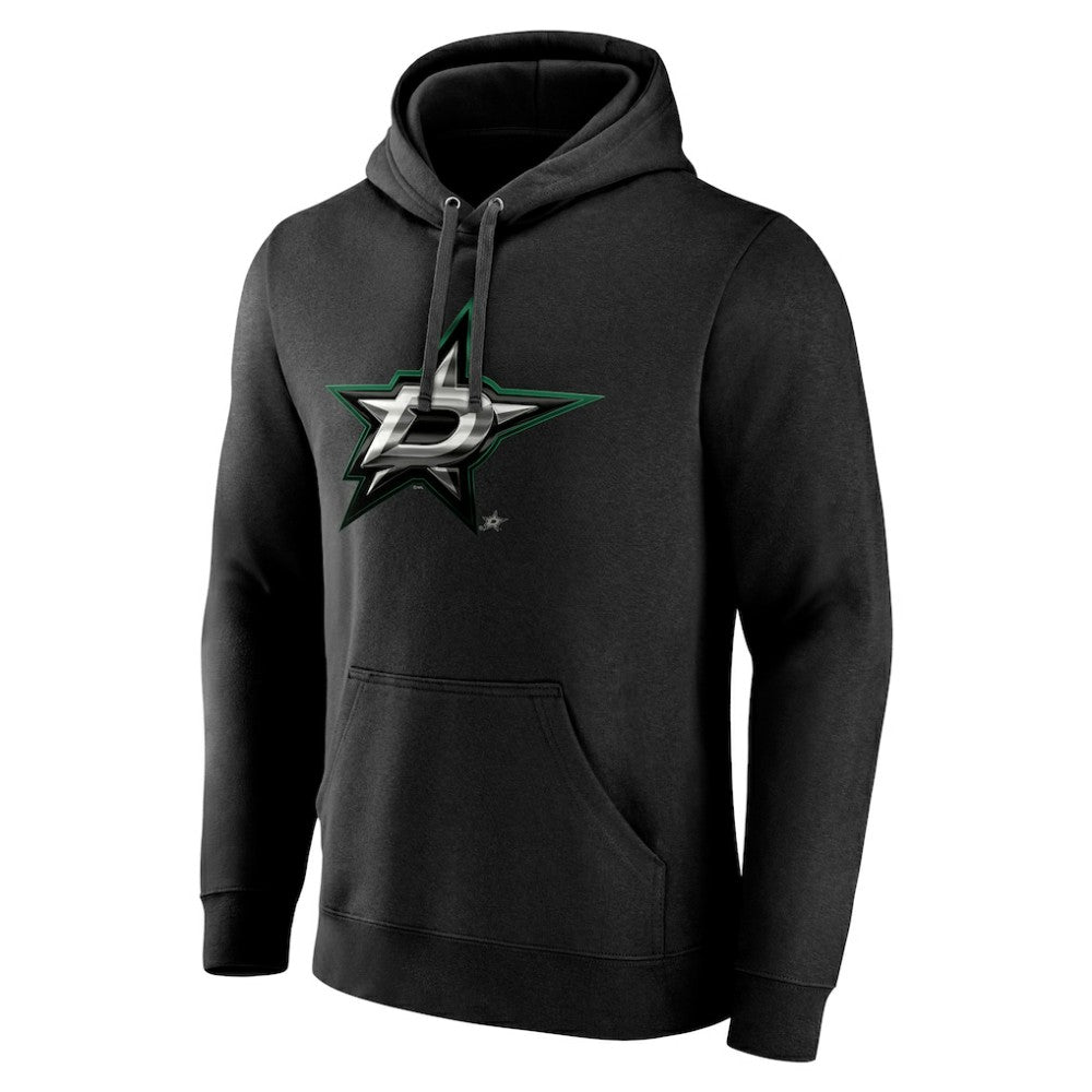 NHL Dallas Stars Personalized Midnight Mascot Logo Pullover Hoodie