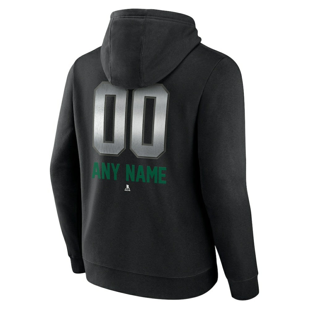 NHL Dallas Stars Personalized Midnight Mascot Logo Pullover Hoodie