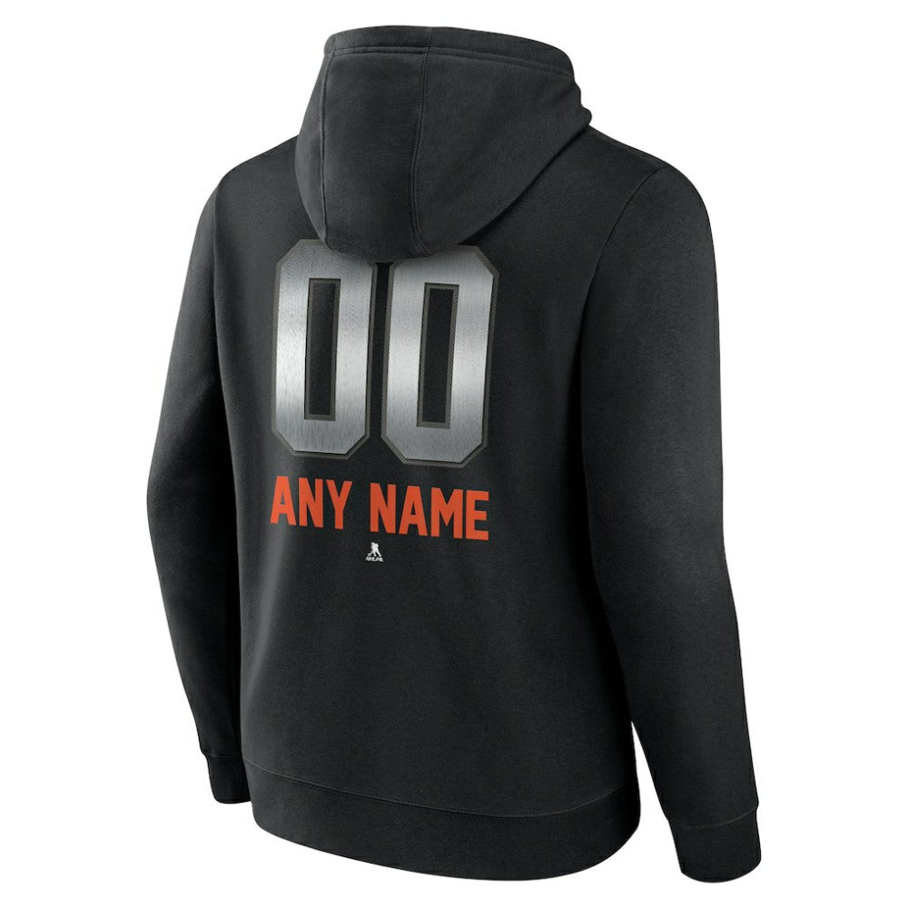 NHL Edmonton Oilers Personalized Midnight Mascot Logo Pullover Hoodie