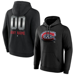 NHL Montreal Canadiens Personalized Midnight Mascot Logo Pullover Hoodie