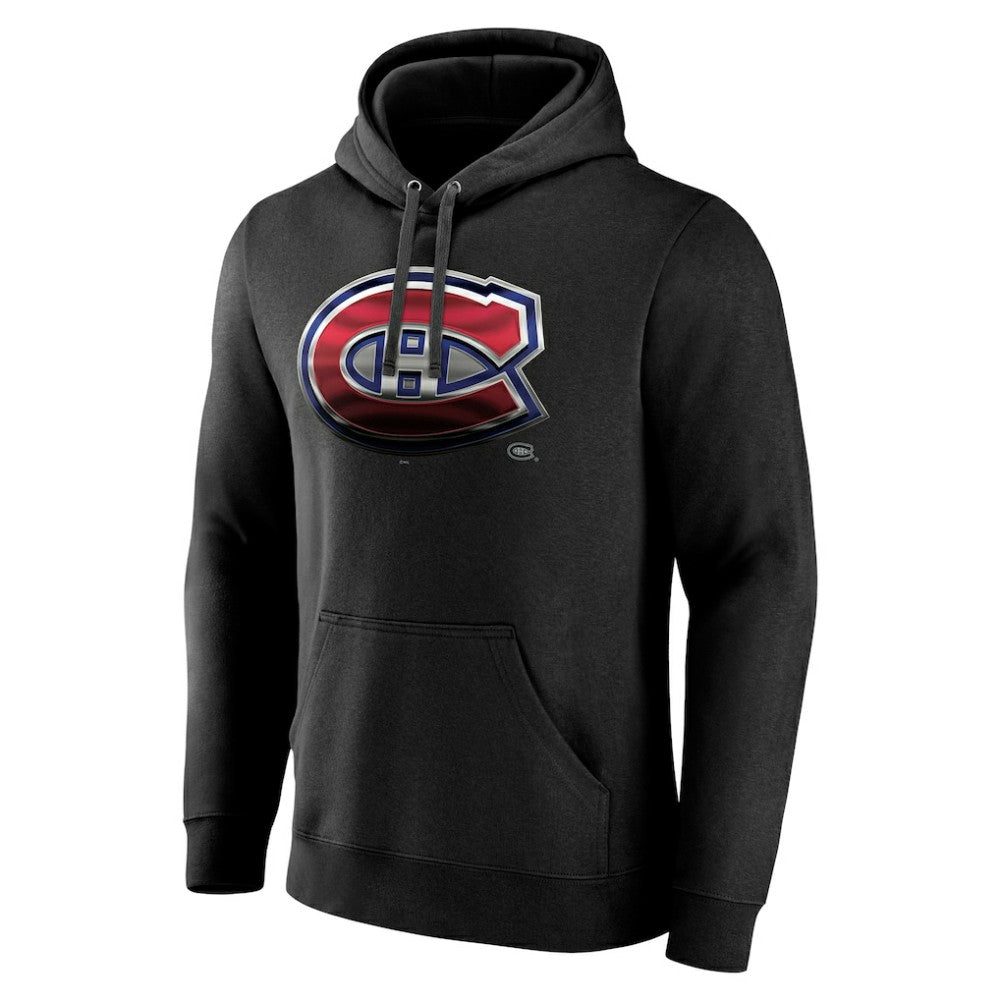 NHL Montreal Canadiens Personalized Midnight Mascot Logo Pullover Hoodie