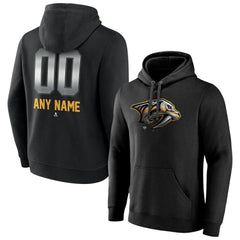 NHL Nashville Predators Personalized Midnight Mascot Logo Pullover Hoodie