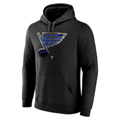 NHL St. Louis Blues Personalized Midnight Mascot Logo Pullover Hoodie