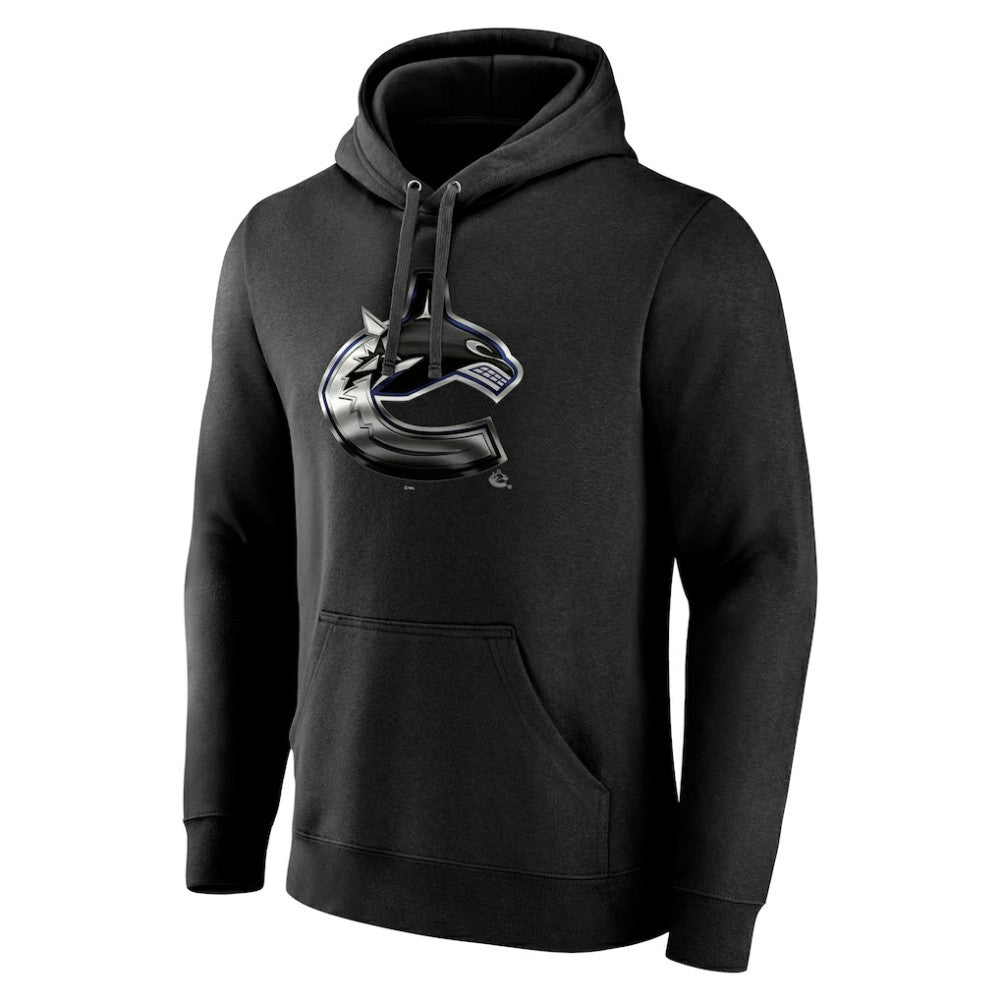 NHL Vancouver Canucks Personalized Midnight Mascot Logo Pullover Hoodie
