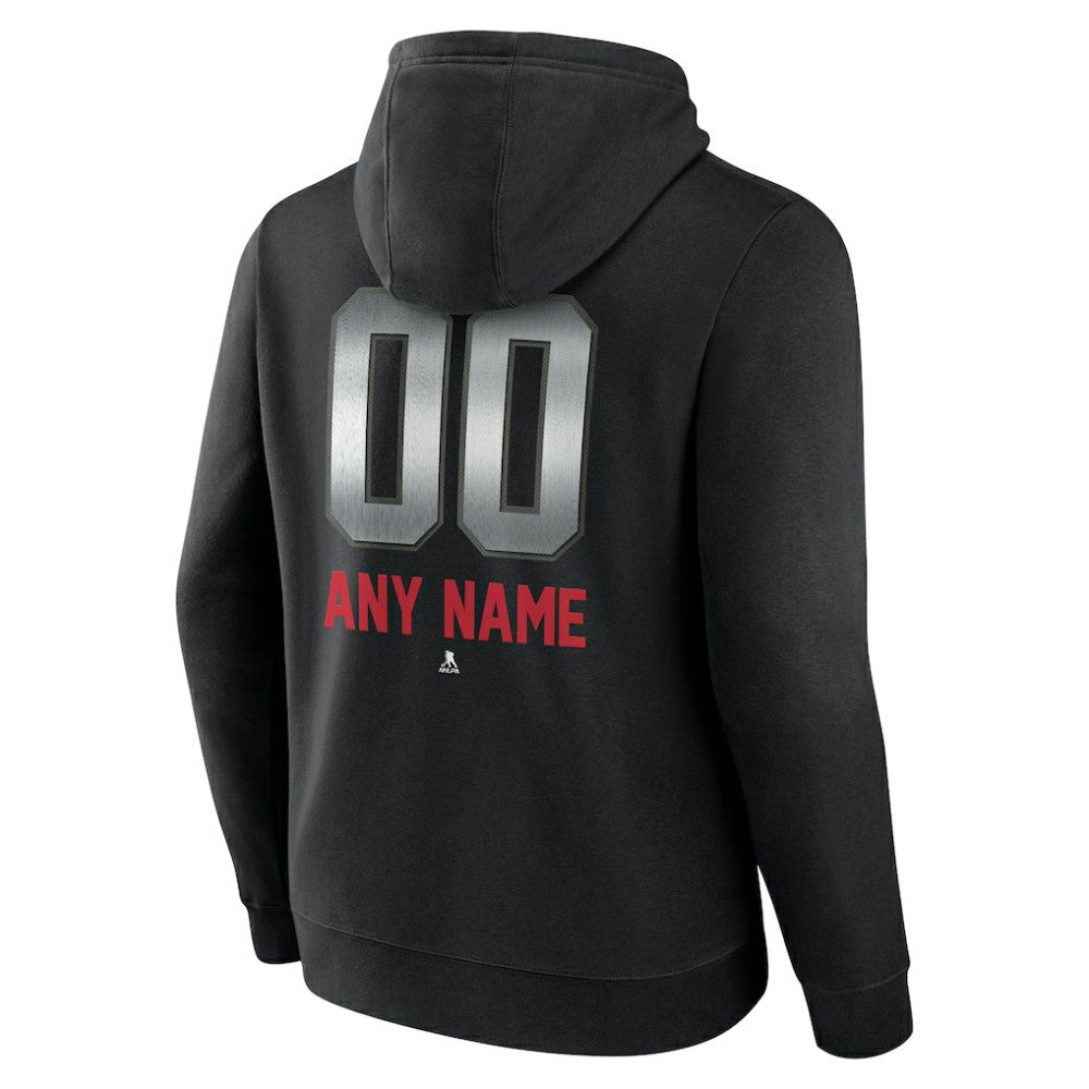 NHL Washington Capitals Personalized Midnight Mascot Logo Pullover Hoodie