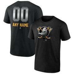 NHL Anaheim Ducks Personalized Midnight Mascot Logo T-Shirt