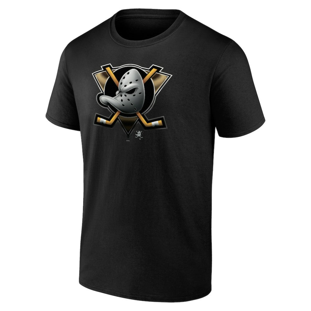 NHL Anaheim Ducks Personalized Midnight Mascot Logo T-Shirt
