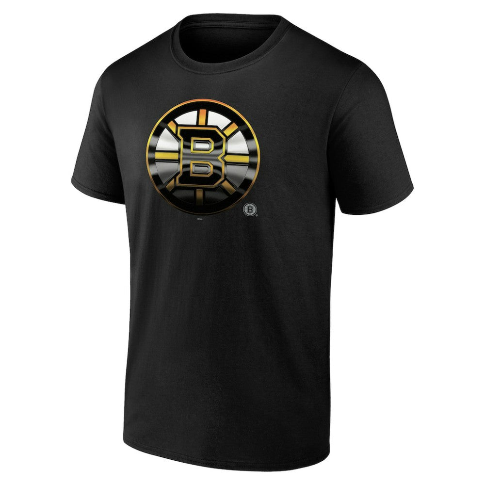 NHL Boston Bruins Personalized Midnight Mascot Logo T-Shirt